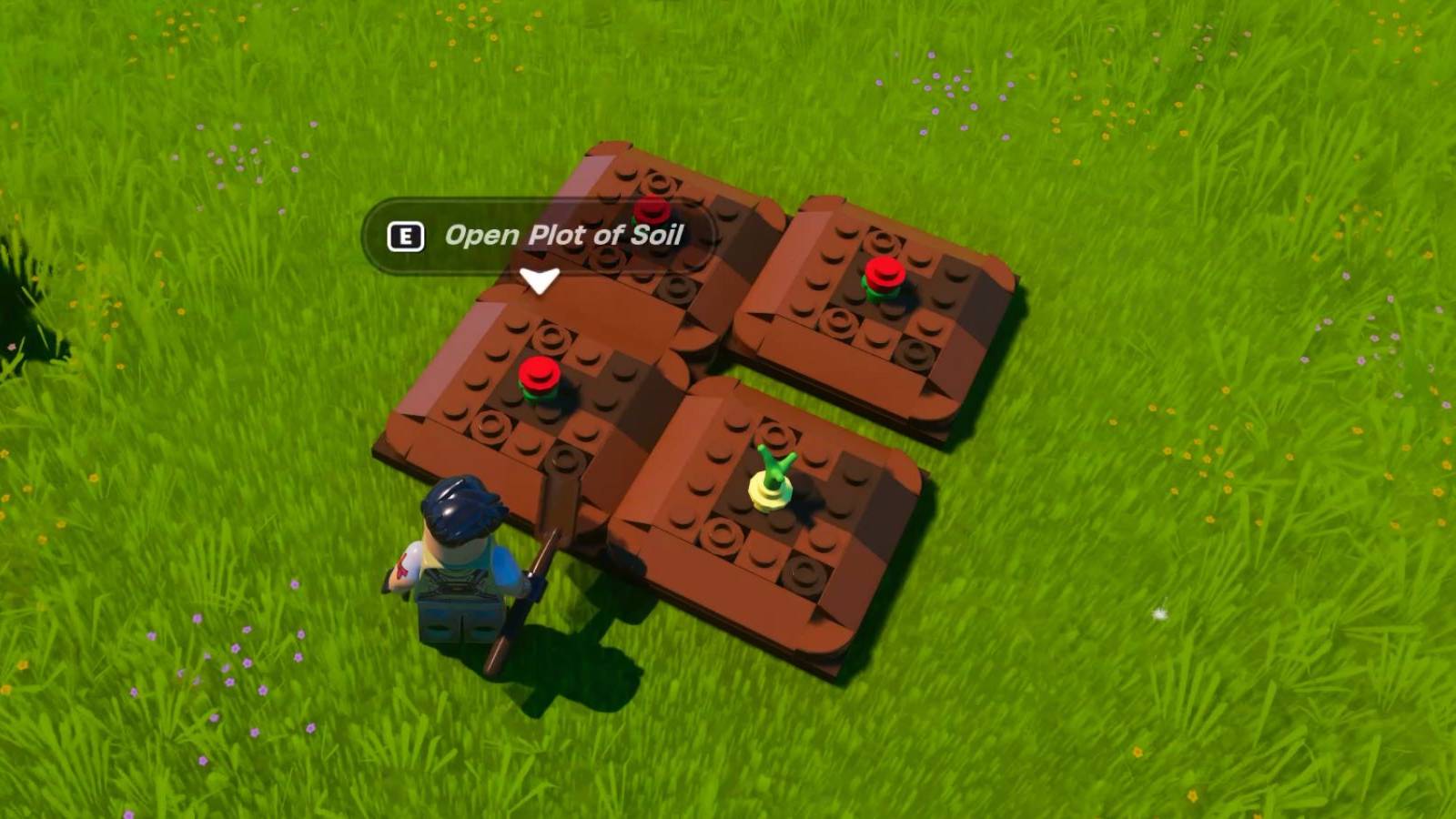 How to Plant Seeds in LEGO Fortnite