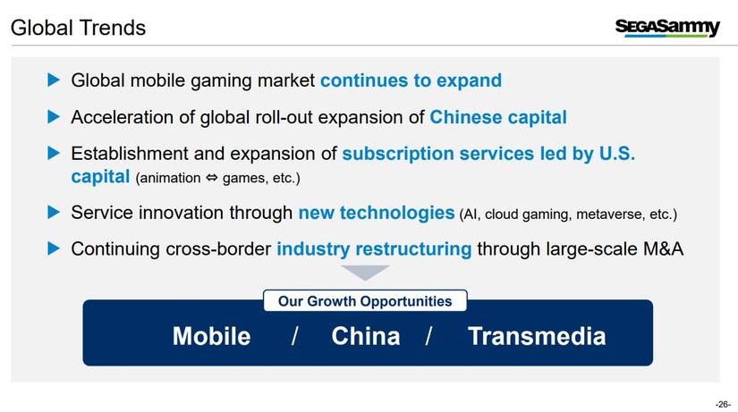 Sega global expansion