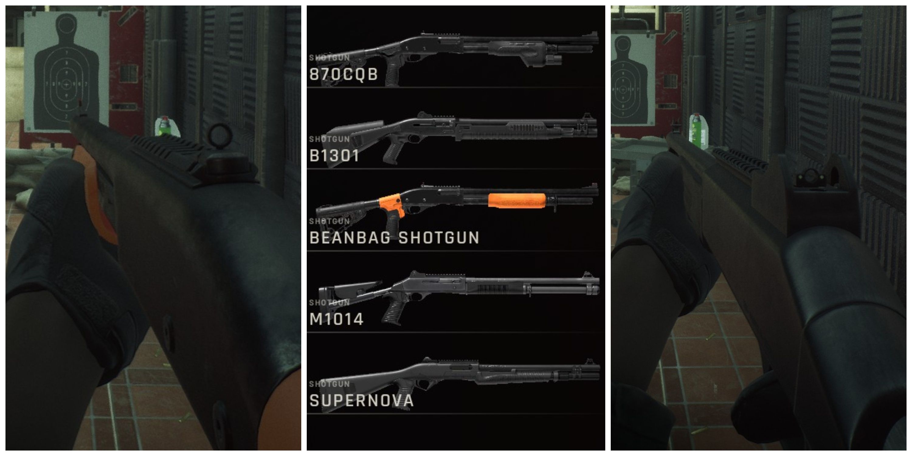selection of shotguns in ready or not