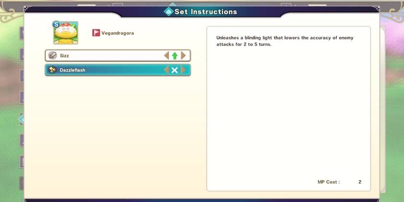 Setting up skill tactics in Dragon Quest Monsters The Dark Prince