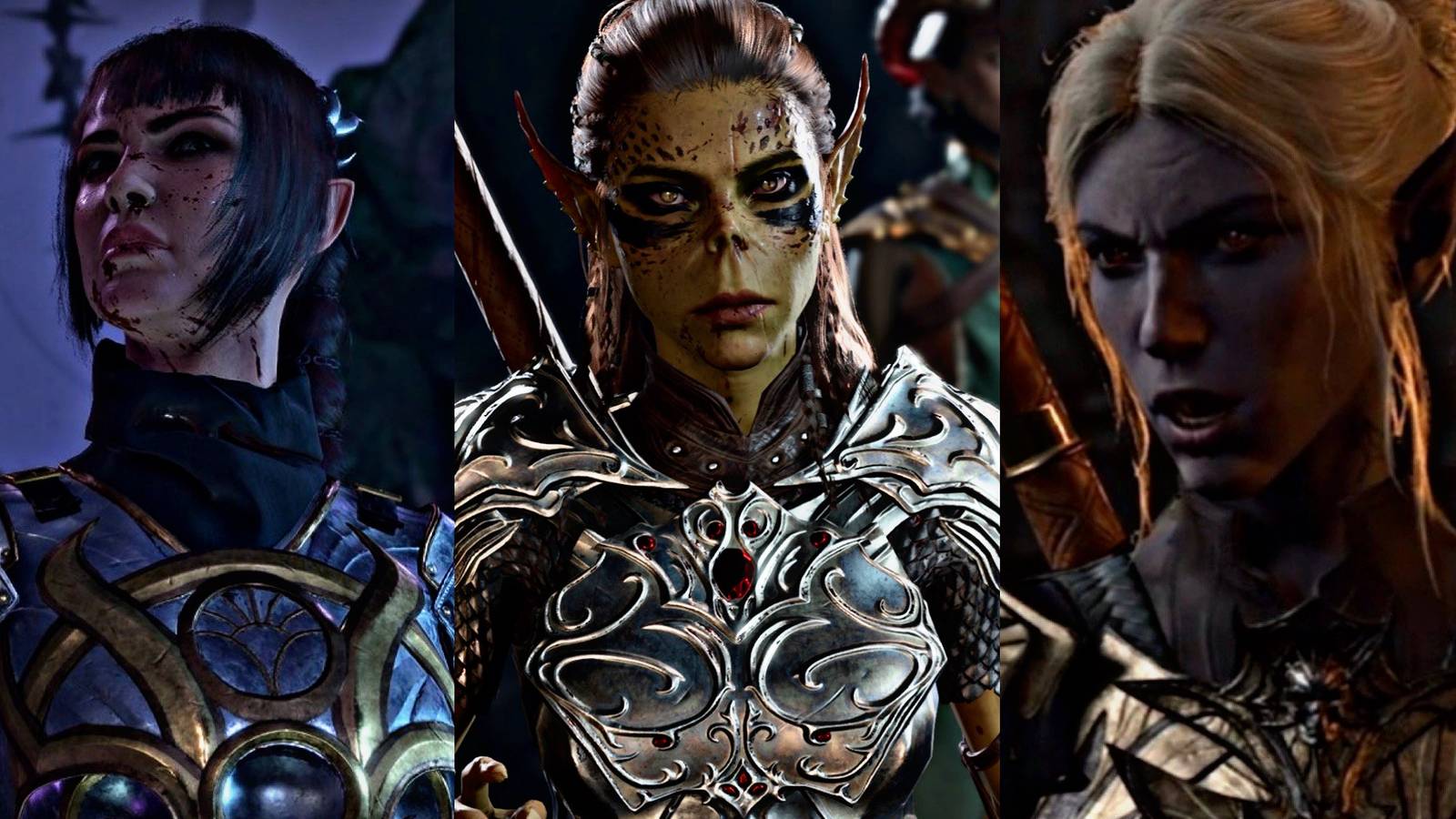 Shadowheart laezel minthara bg3 baldur's gate 3