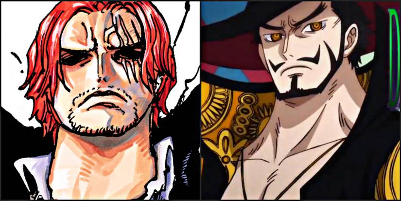Shanks Vs Mihawk One Piece