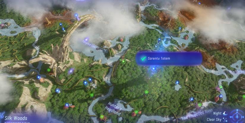 silk woods sarentu totem in avatar frontiers of pandora