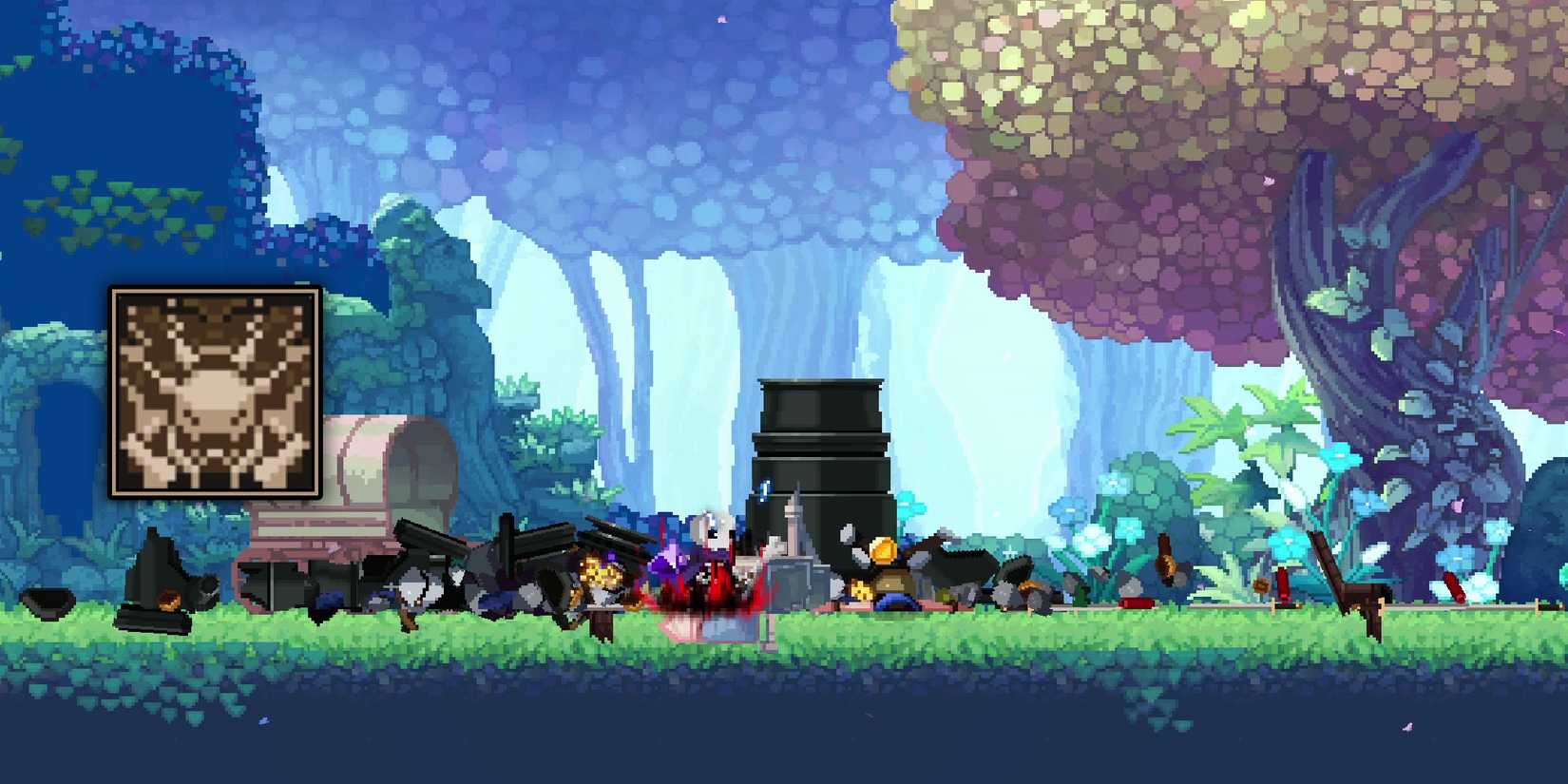 Skul the Hero Slayer - Revenge Effect Around Skul