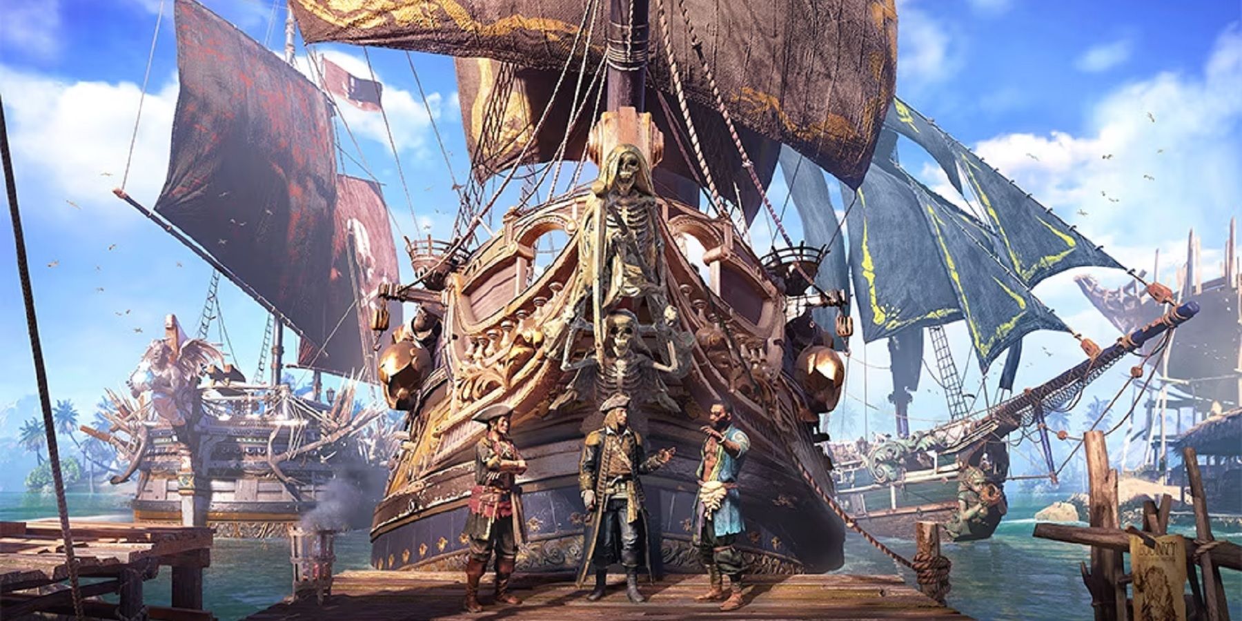 Skull and Bones developers unveiled a new trailer dedicated to naval  battles and ship customization