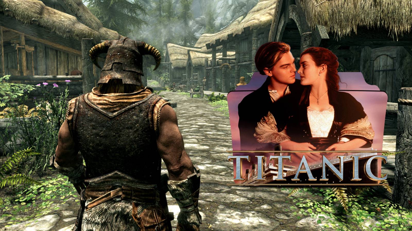 Skyrim Titanic Easter Egg