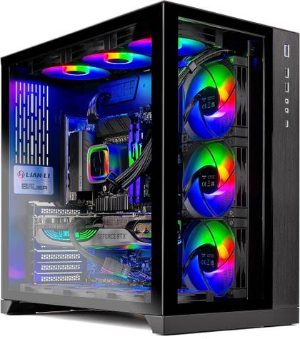 Skytech Gaming Prism II Lian Li O11 PC Desktop