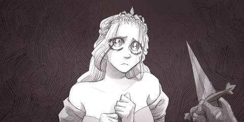 A woman in Slay the Princess