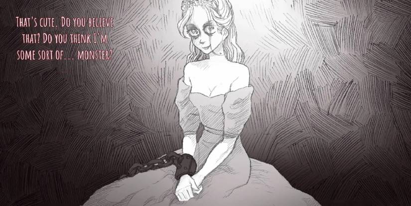 Slay the Princess screenshot princess monster