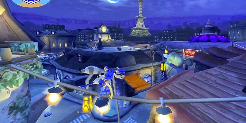 Gameplay screenshot from Sly 2 