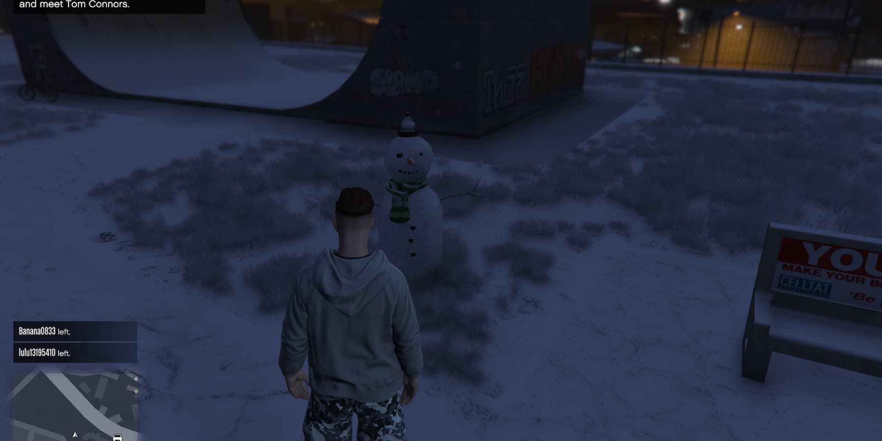 GTA 5 Online All Snowman Locations
