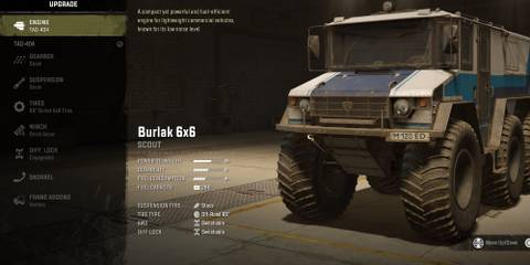 Snowrunner Burlak 6x6