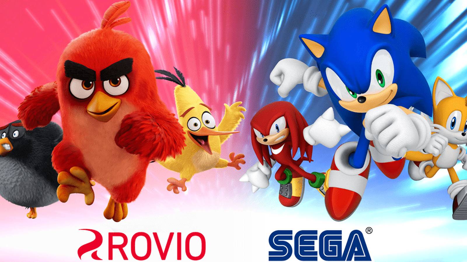 Sonic Angry Birds Rovio Sega