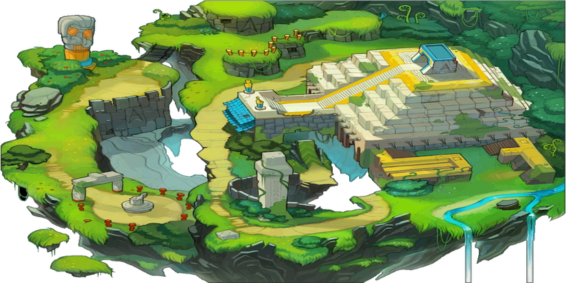 Angel Island, depicted in Sonic Chronicles: The Dark Brotherhood