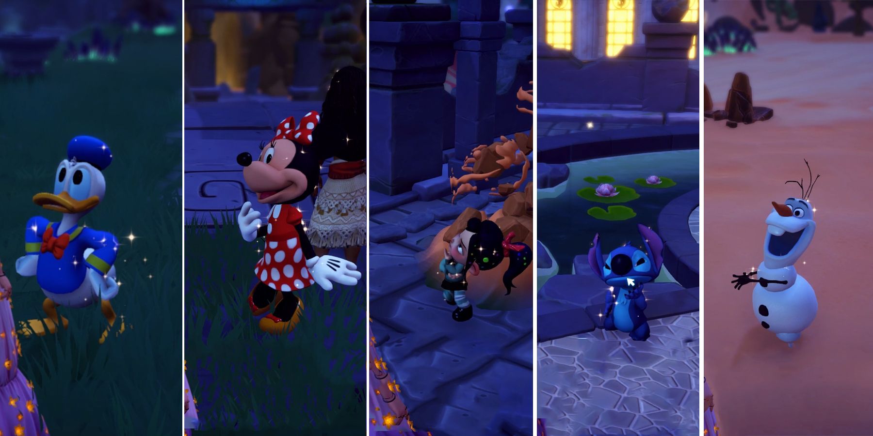 speak with characters in disney dreamlight valley