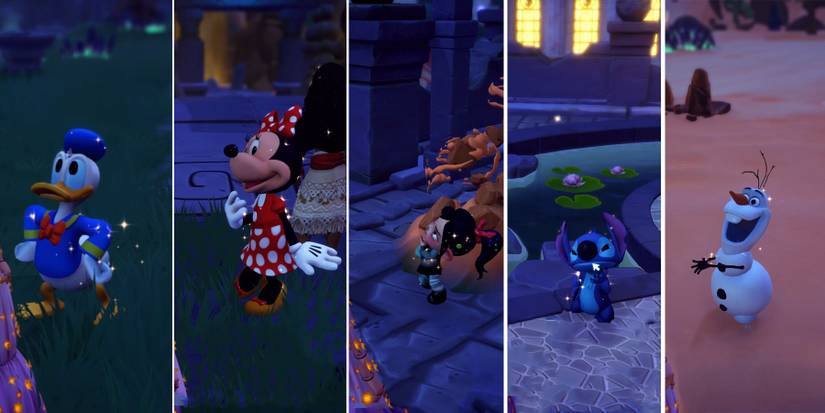speak with characters in disney dreamlight valley