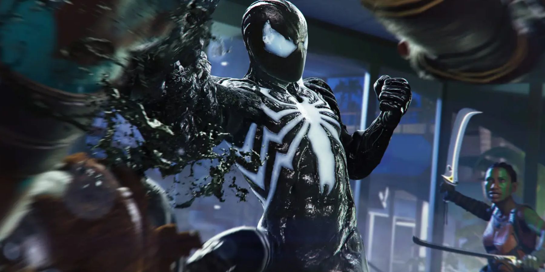 Peter's Black Suit in Spider-Man 2 