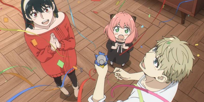 Spy x Family Forger family celebrates