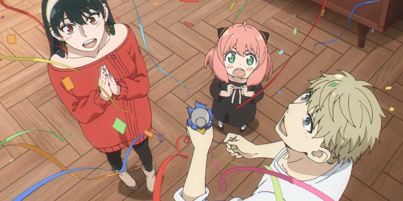 Spy x Family Forger family celebrates