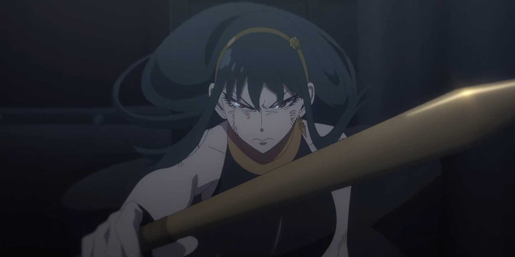 Spy x Family S2 E9 Yor with her weapon