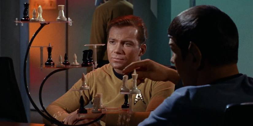 star trek 3d chess spock back kirk