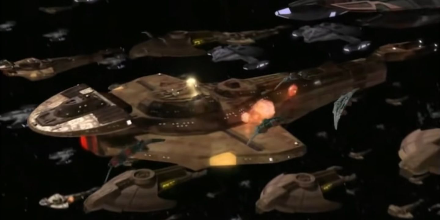 The Battle of Cardassia in Star Trek: Deep Space 9.