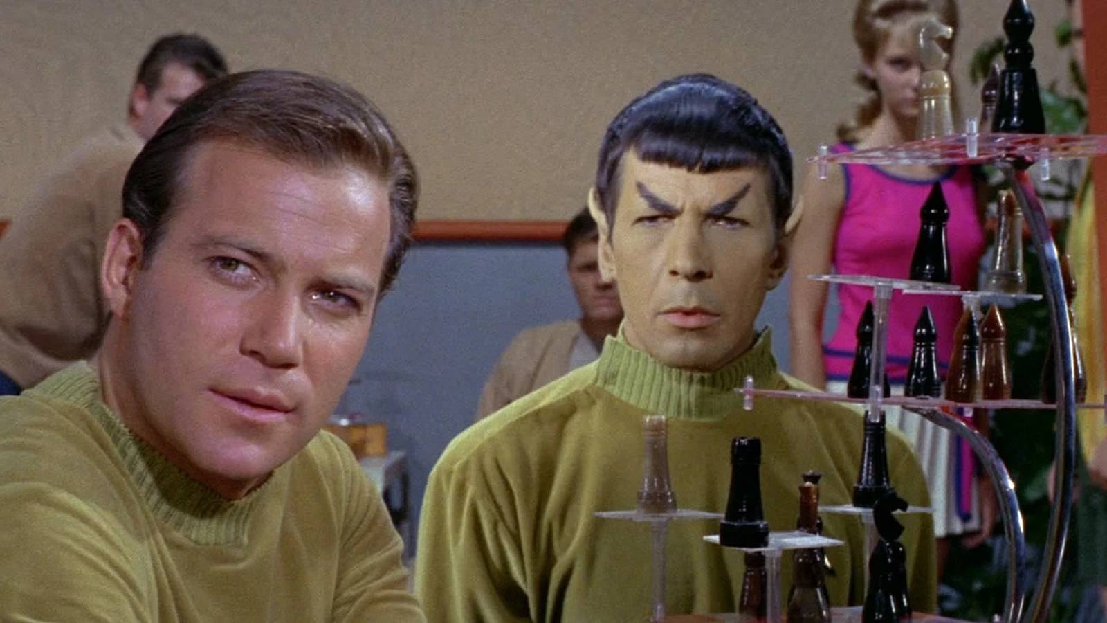 star trek kirk spock 3d chess