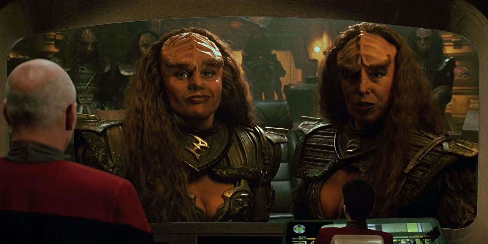 The Duras sisters in Star Trek: Generations.