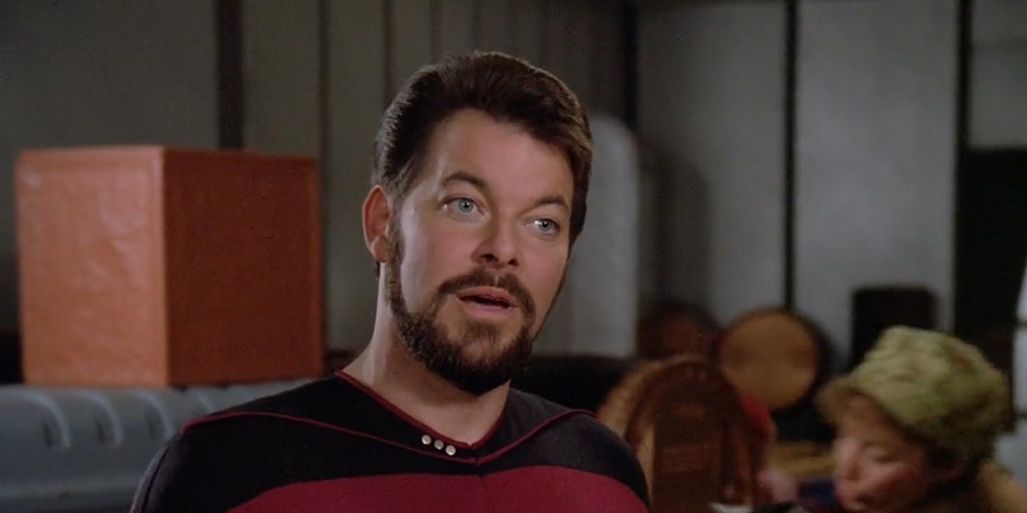 Riker in "Up the Long Ladder".