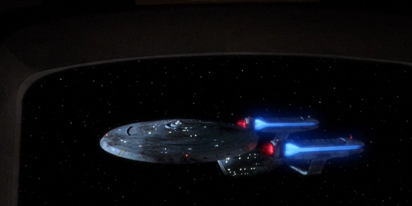 The Enterprise-C in "Yesterday's Enterprise".