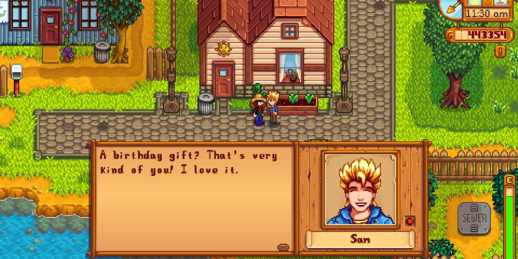 Stardew Valley Gift Birthday