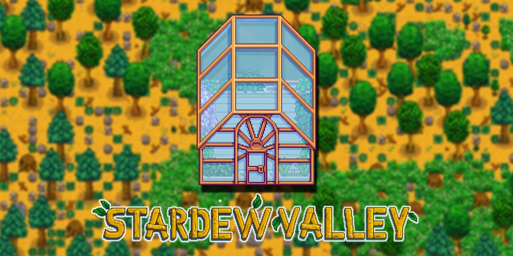 stardew-valley-estufa-logotipo-fundo desfocado