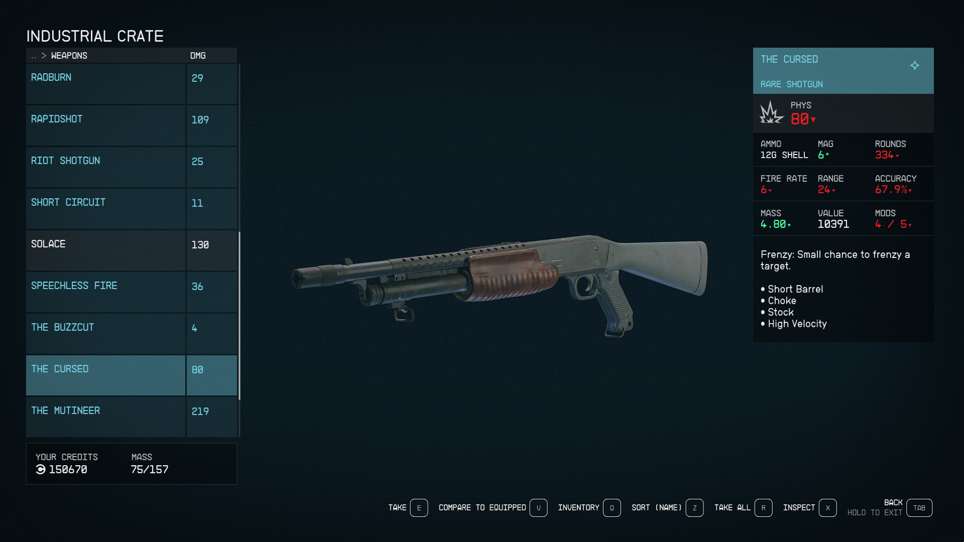 Starfield Weapon Manufacturers Tier List