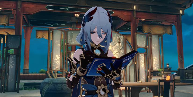 Hanya in Fyxestroll Garden in Honkai: Star Rail