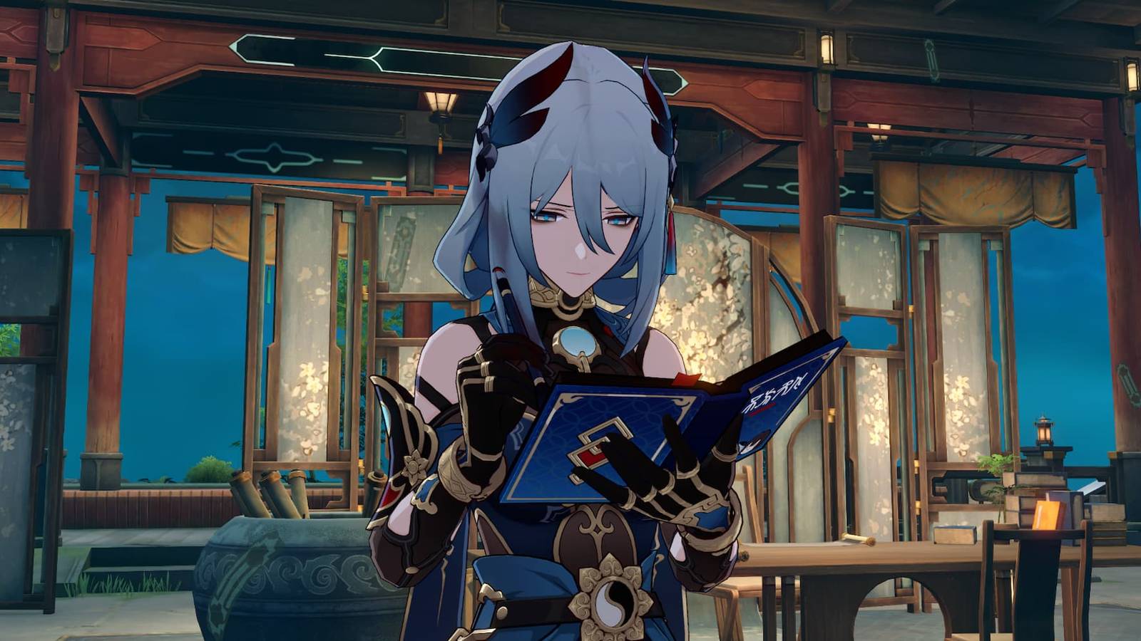 Hanya in Fyxestroll Garden in Honkai: Star Rail