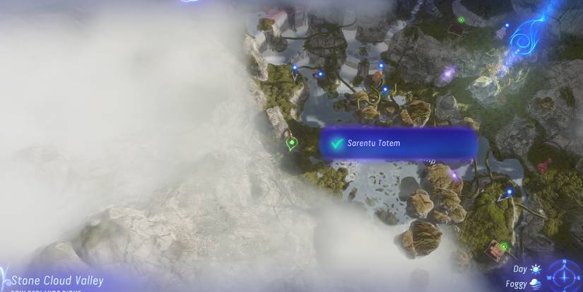 stone cloud valley sarentu totem in avatar frontiers of pandora