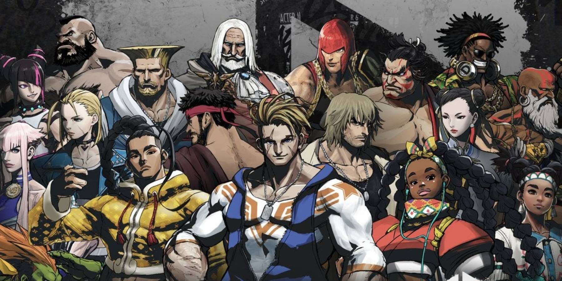 Characters from the base roster of Street Fighter 6