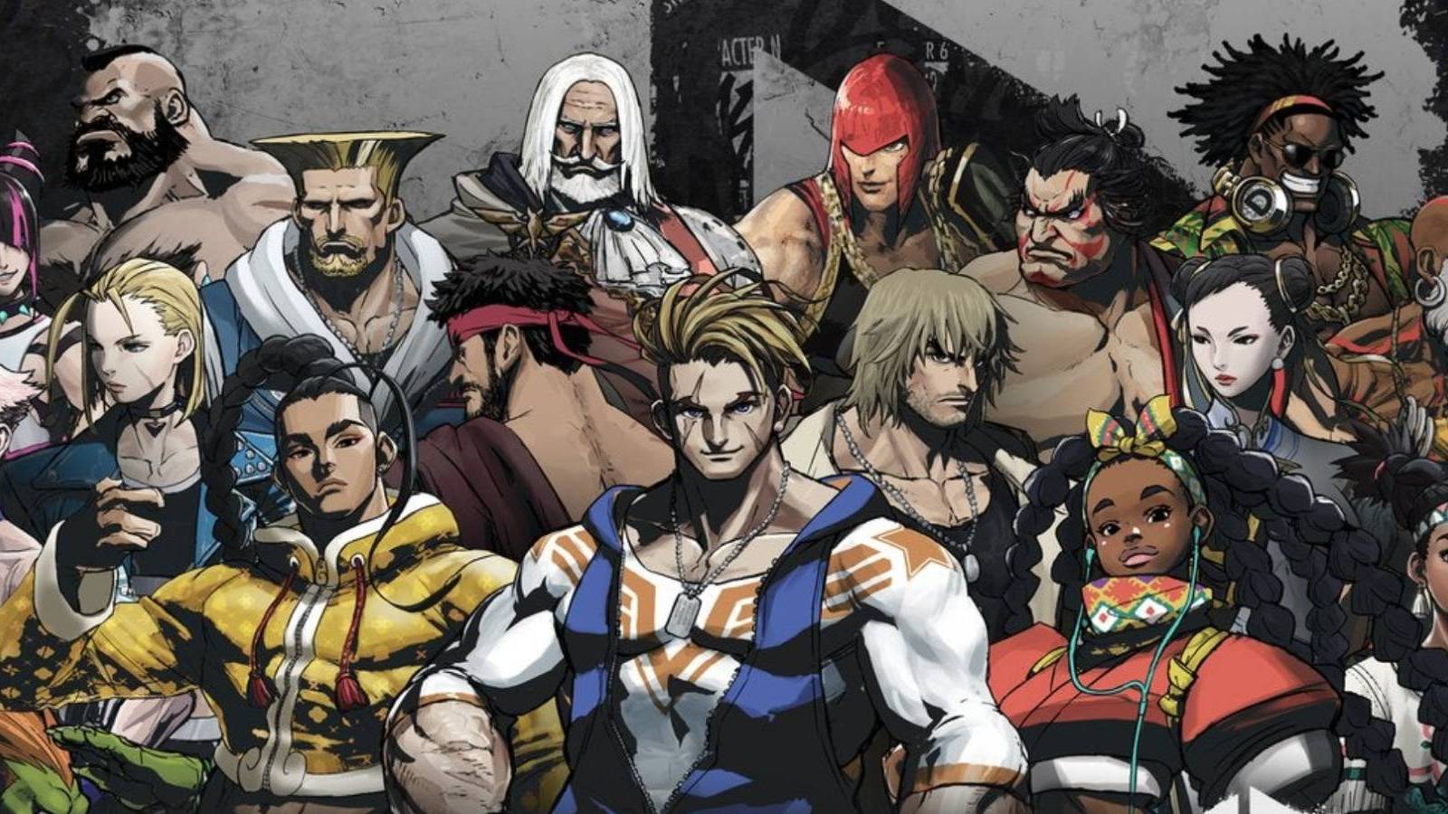 Characters from the base roster of Street Fighter 6