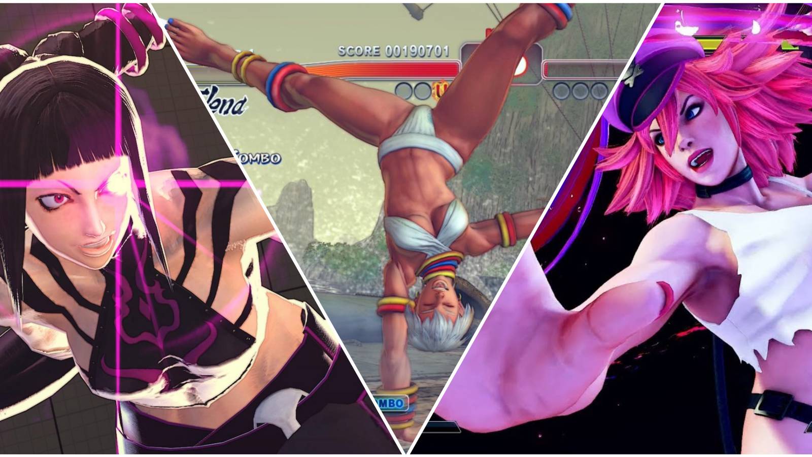 Srongest Street Fighter Women- Juri Elena Poison