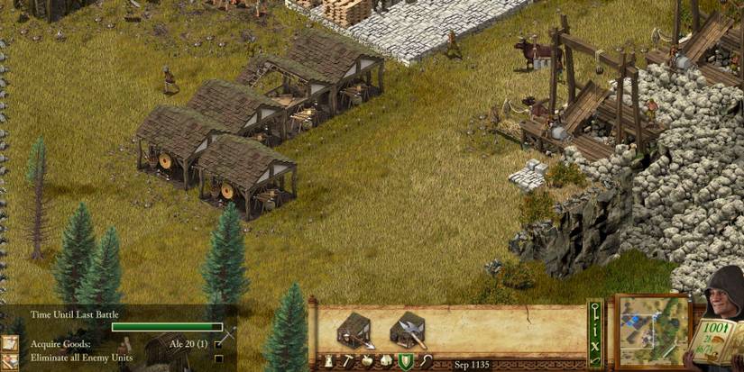 Fletcher's Workshop crafting bows and arrows