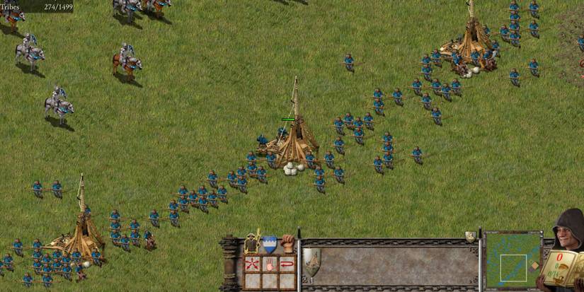 Engineers and Archers defending Trebuchets