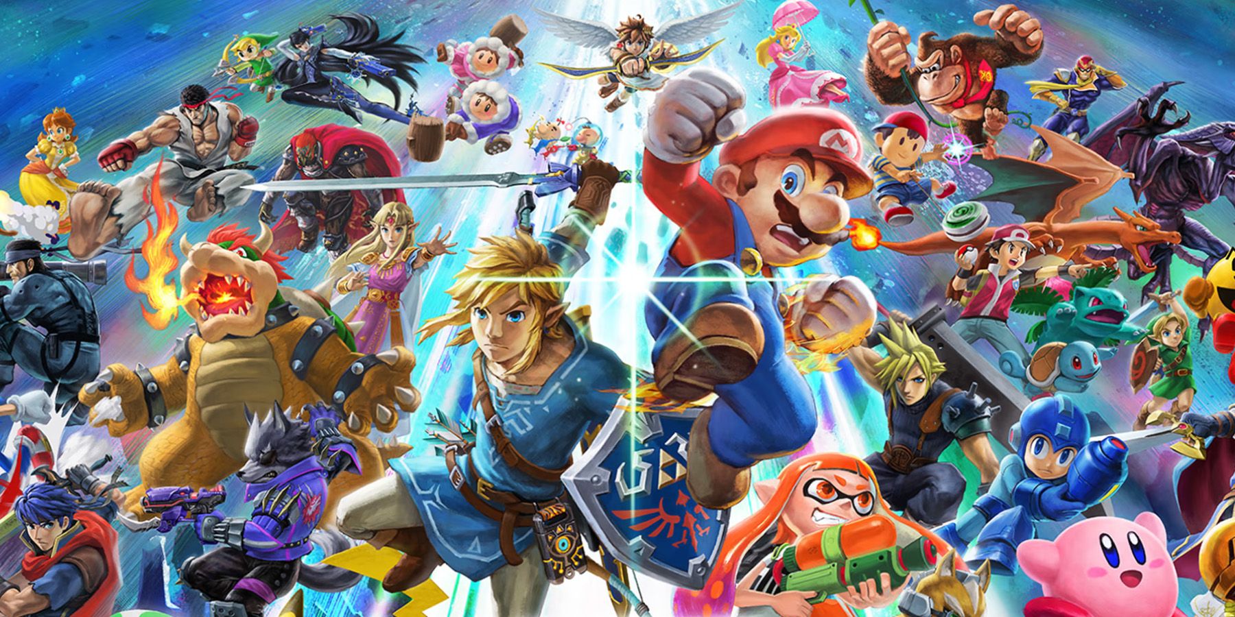 Arte promocional oficial de Super Smash Bros. Ultimate