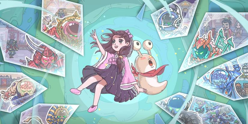 Super Snail Codes: the characters