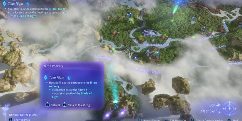 take flight quest in avatar frontiers of pandora