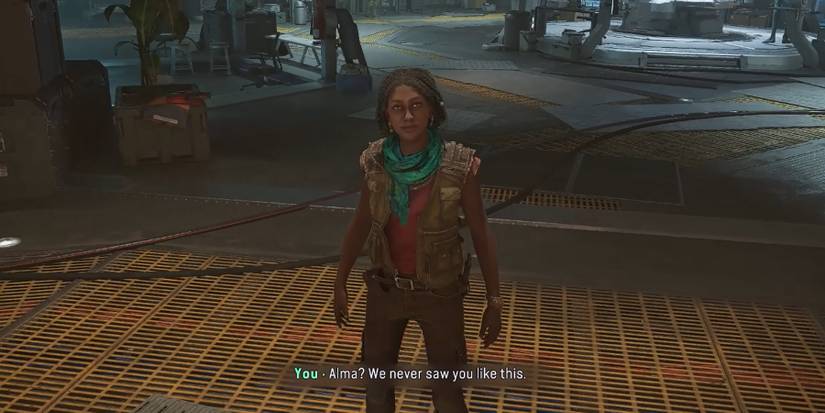 talk to alma at the entry hub resistance hq