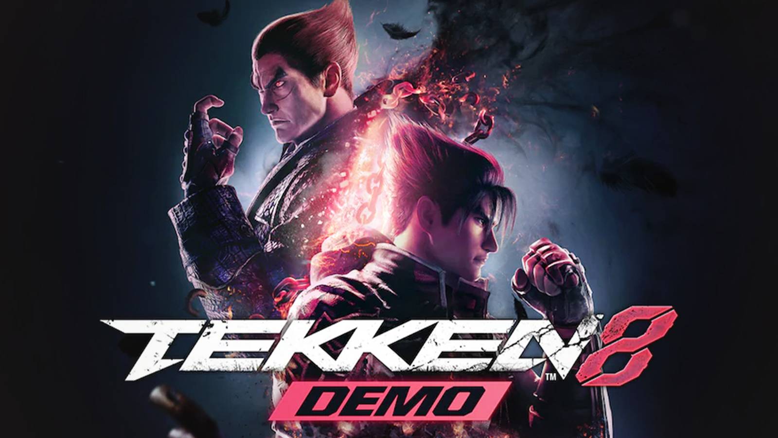 Tekken 8 Demo PlayStation Store game cover crop with flat shadows