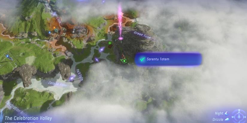 the celebration valley sarentu totem in avatar frontiers of pandora