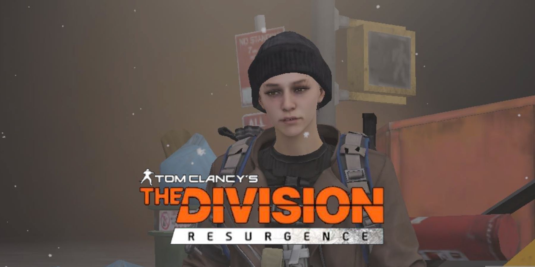 The Division Resurgence Player Character with Logo