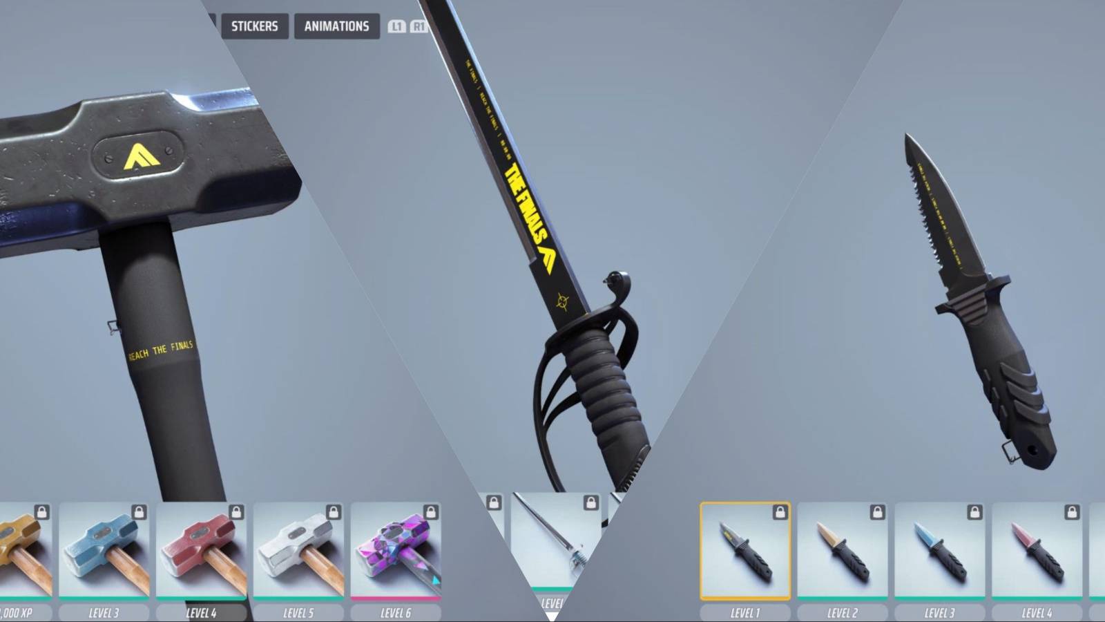 The Finals Best Melee Weapons