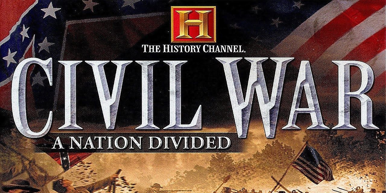 An image of the logo of The History Channel Civil War: A Nation Divided 